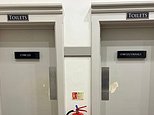 Cambridge college sparks row after replacing genders on toilets with 'cubicles' and 'cubicles/urinals' despite Supreme Court ruling on single-sex spaces