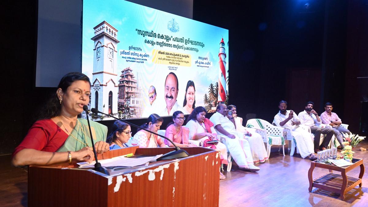 Susthira Kollam project launched by Minister Bindhu Krishna