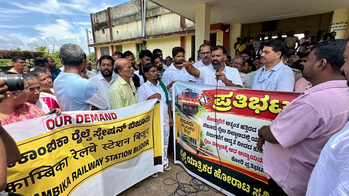 Activists demand full-station status for Bijoor and renaming it Mookambika Railway Station