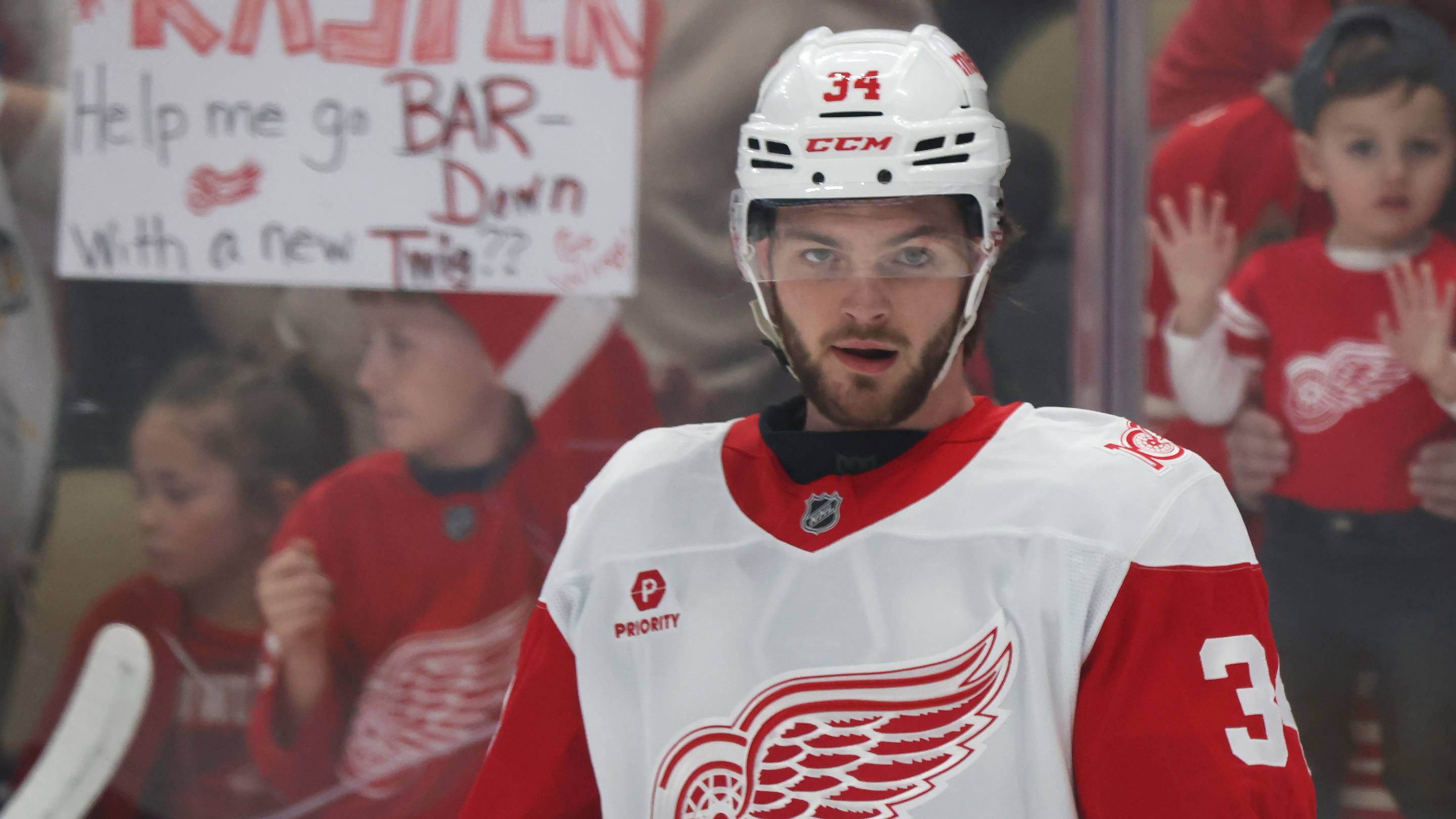Carter Mazur Has a Chance to Force the Red Wings' Hand