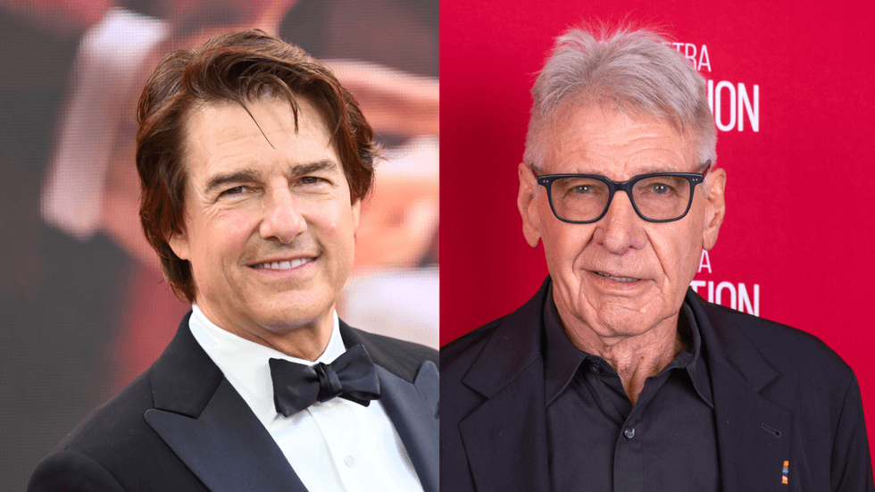 Tom Cruise, Harrison Ford, and the right to take your shirt off after 60