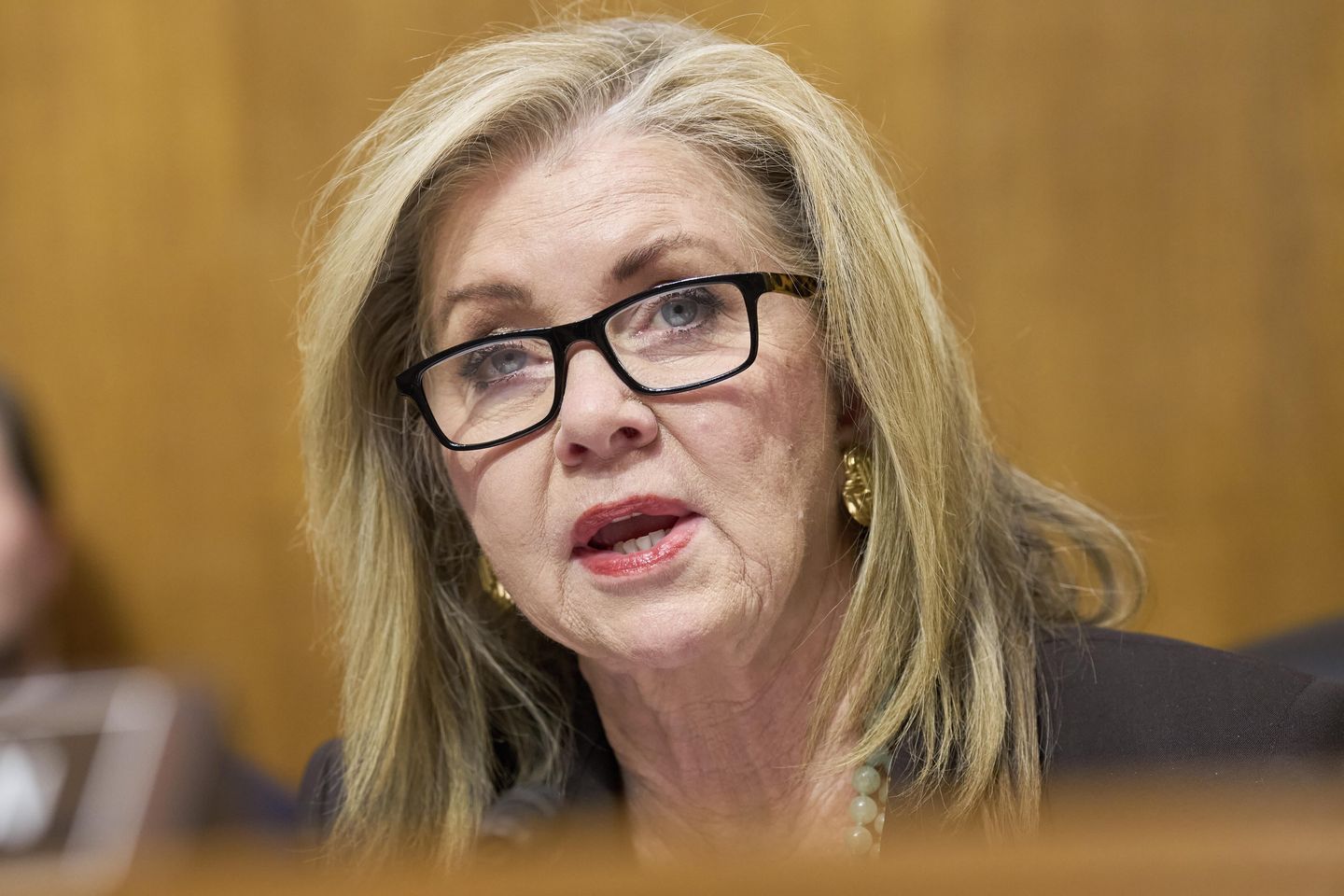 Marsha Blackburn wants a national database on child trafficking rings before she exits Senate