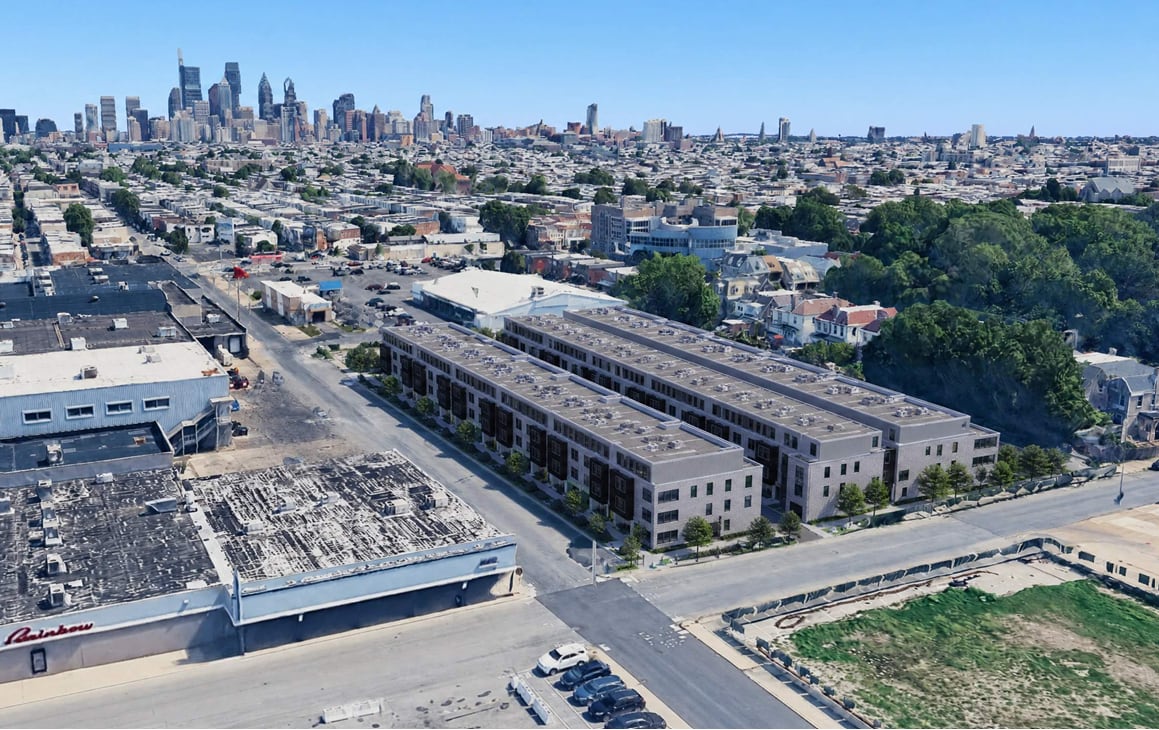 A 122-unit duplex development is planned just to the west of Girard Estates