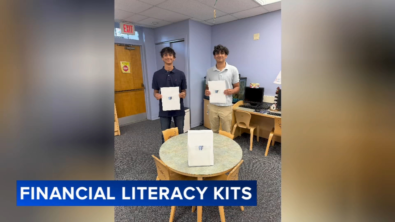 New Jersey teens create financial literacy kits for libraries across the state