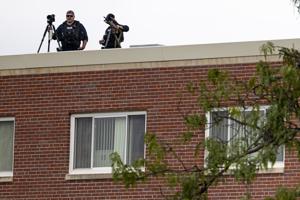 Snipers, heavy security present at Turning Point event on UNL campus