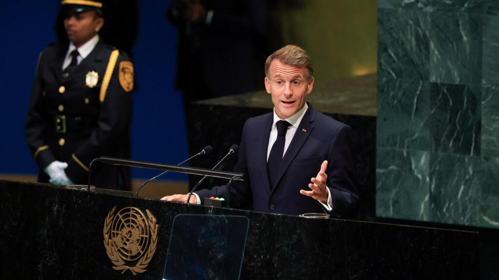 Macron urges world to resist ‘law of the jungle’ in final UN address