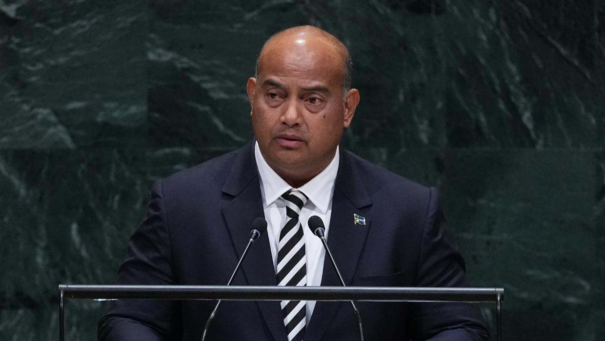 ‘Say our name’: Pacific island nation reclaims original name on UN stage