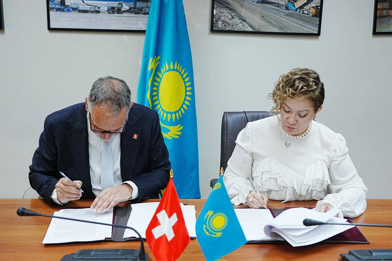 Kazakhstan, Switzerland airlines to operate up to 28 passenger flights per week