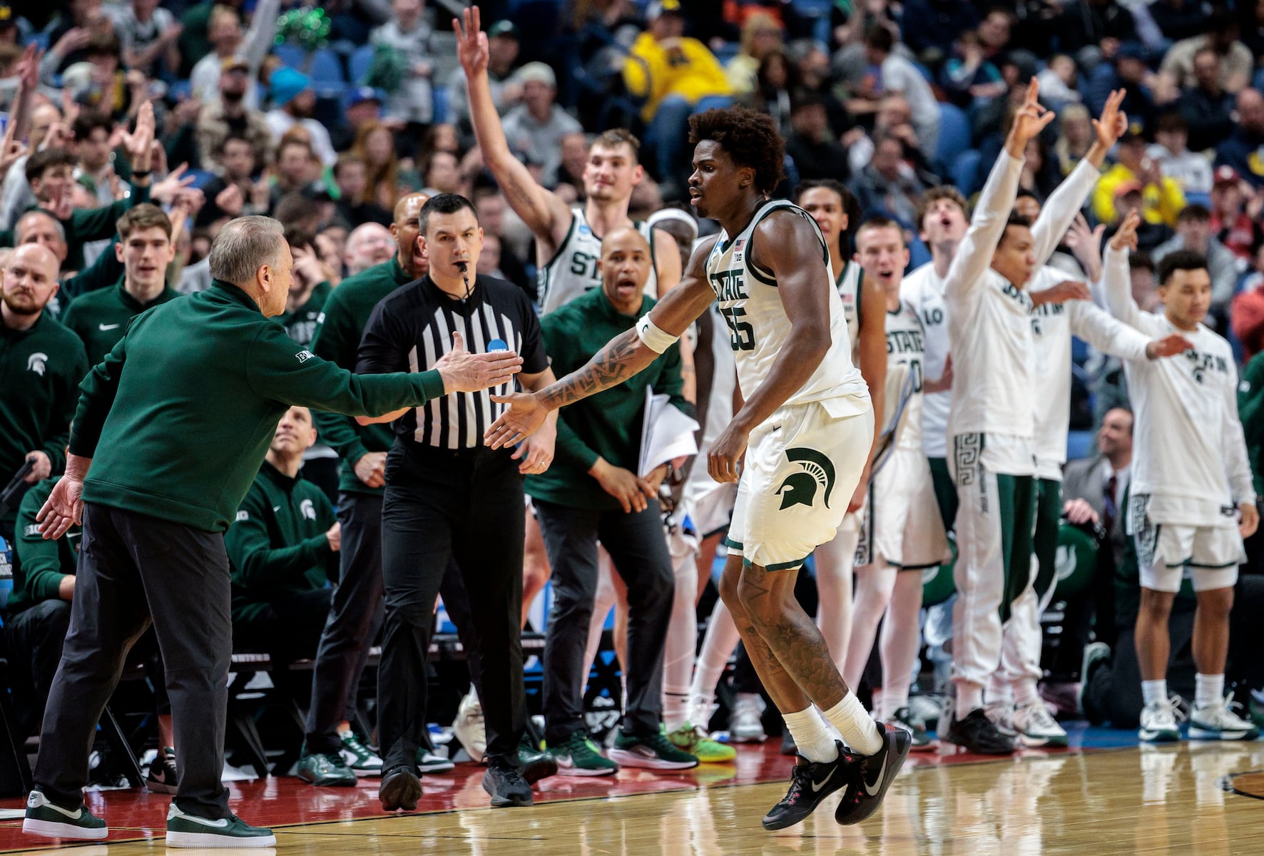 Tom Izzo took a cold shower and embraced Michigan State’s very early start
