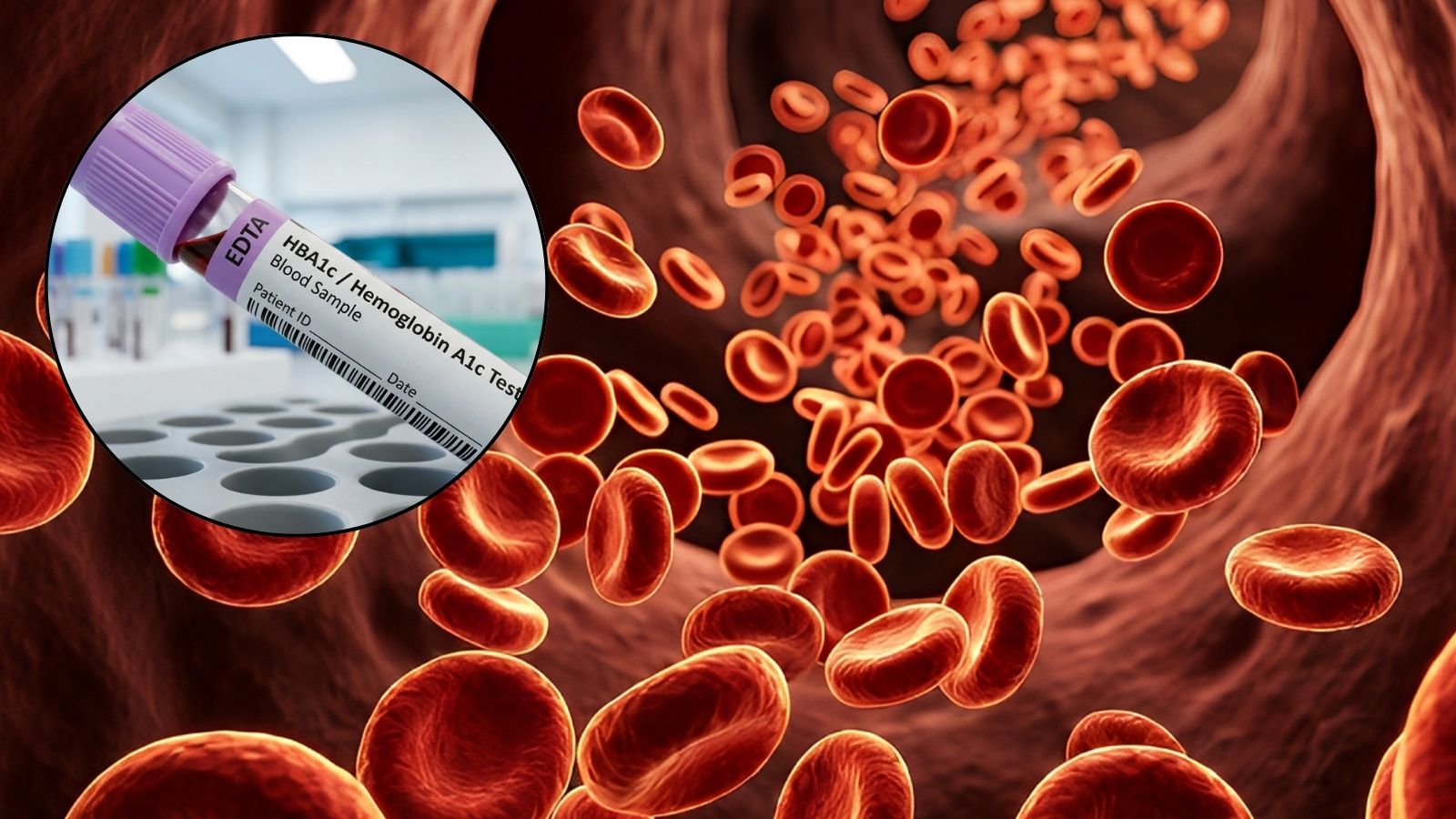 Why two people with similar blood sugar levels can have different HbA1c results