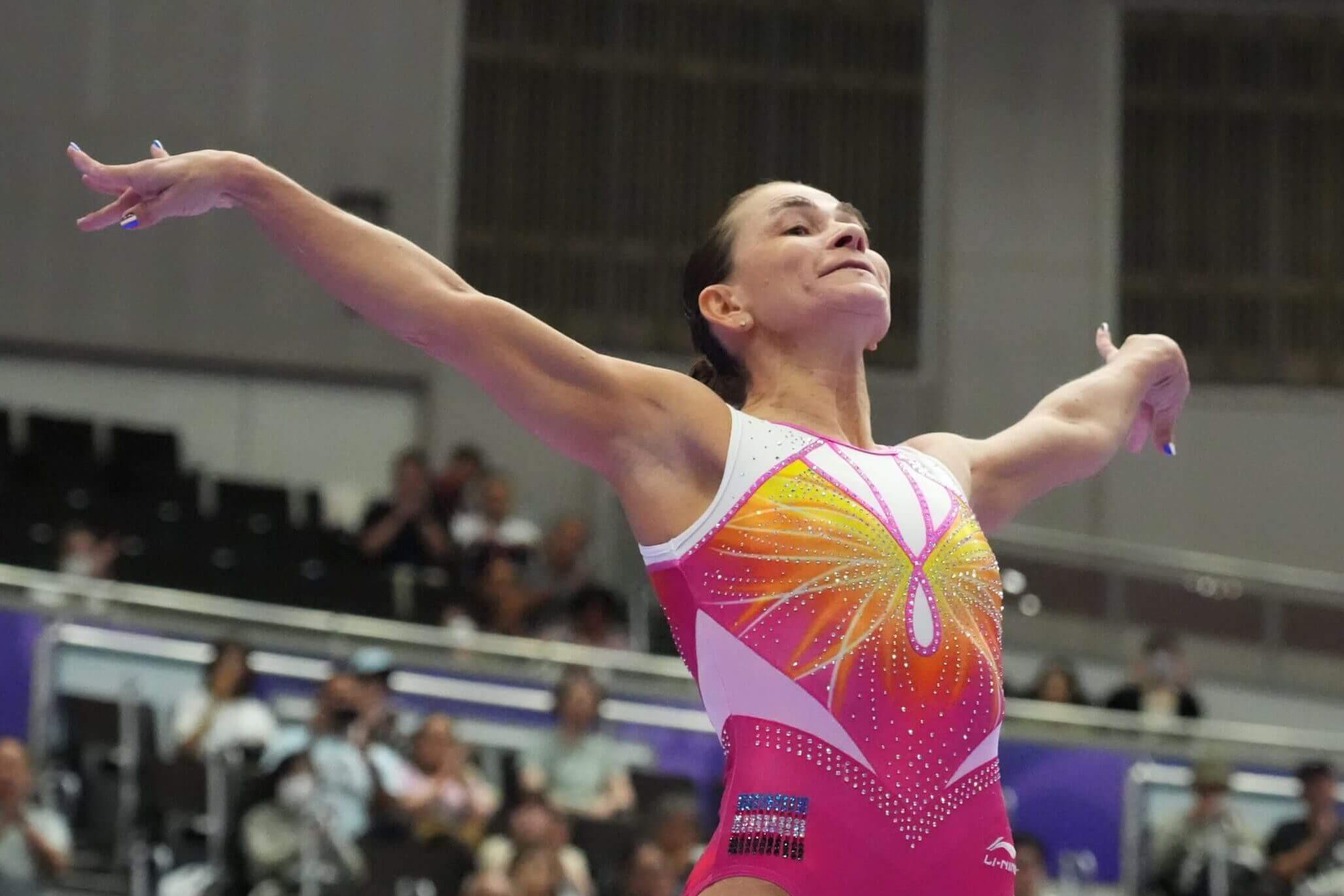 Gymnast Oksana Chusovitina, 51, qualifies for Asian Games vault final