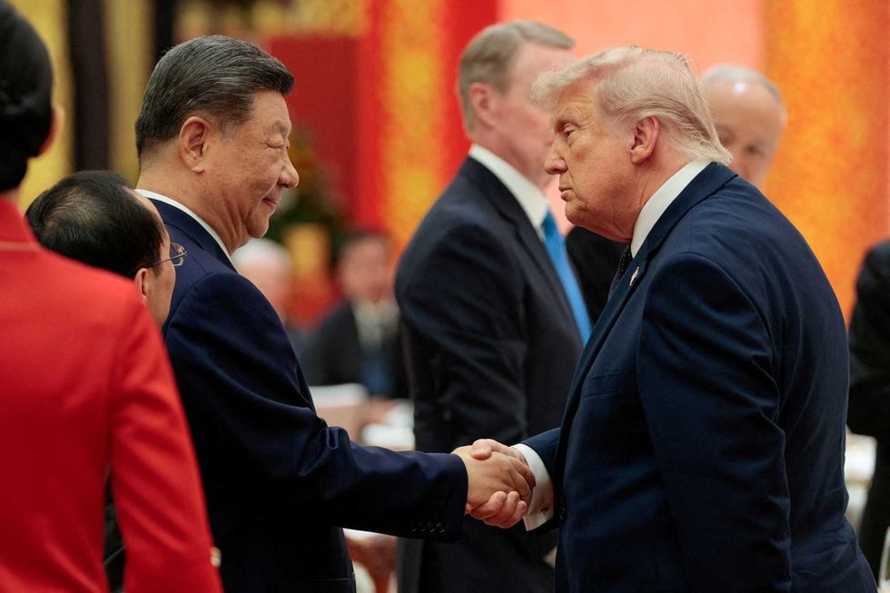 Trump baffles allies by literally rolling out the red carpet for China
