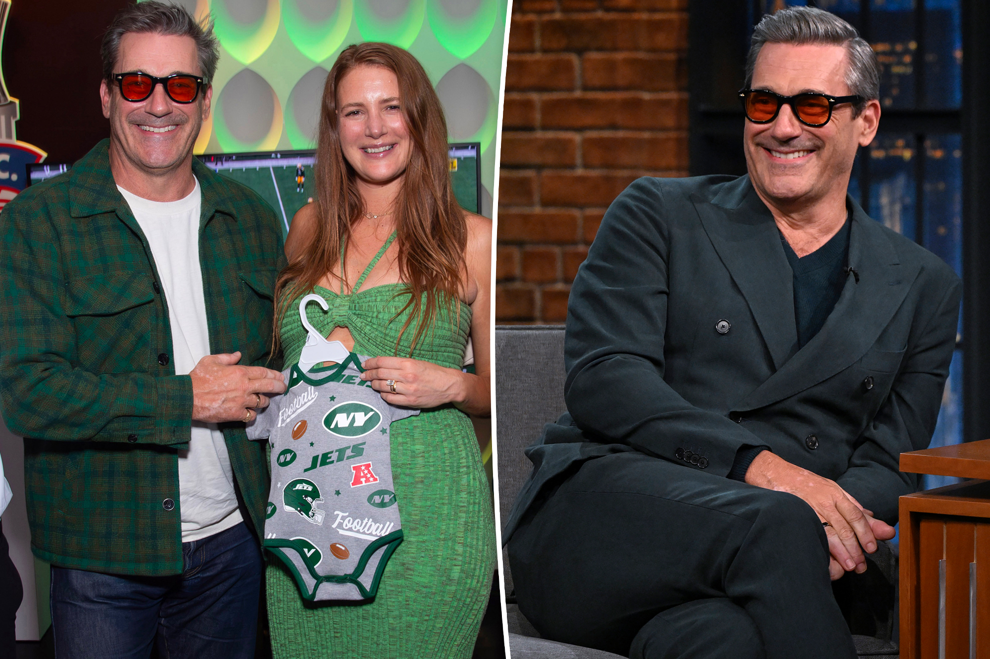 ‘Old dad’ Jon Hamm breaks silence on wife Anna Osceola’s pregnancy news