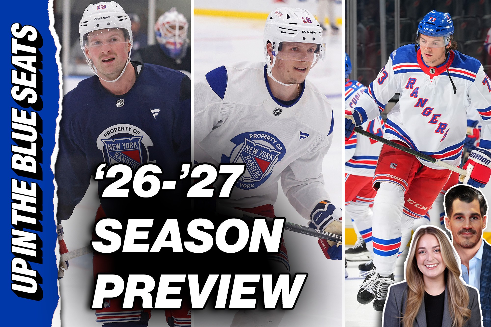 Are The NY Rangers A Playoff Team? | Up In The Blue Seats