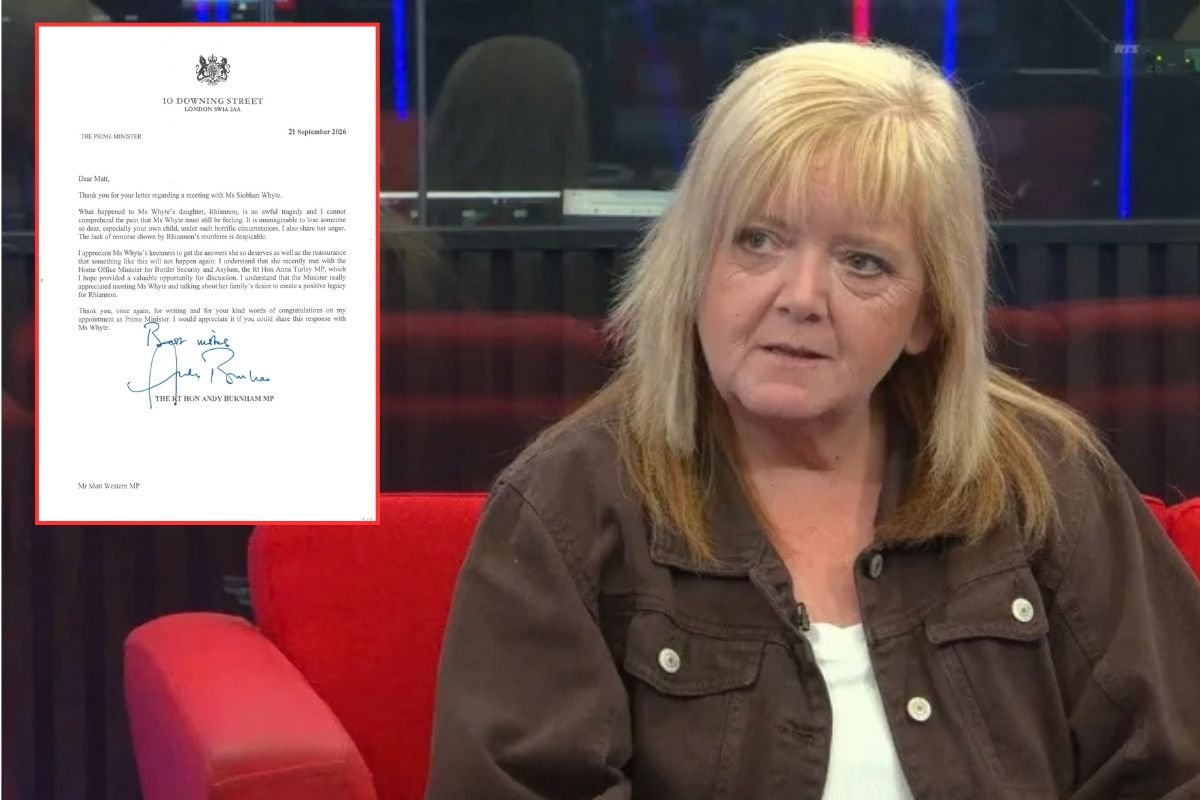 Mother of Rhiannon Whyte rips apart Andy Burnham's 'half a***d' letter as PM refuses to hold meeting