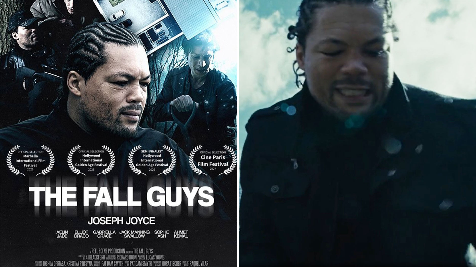 British world heavyweight champion Joe Joyce, 41, swaps boxing ring for big screen as trailer for new movie drops