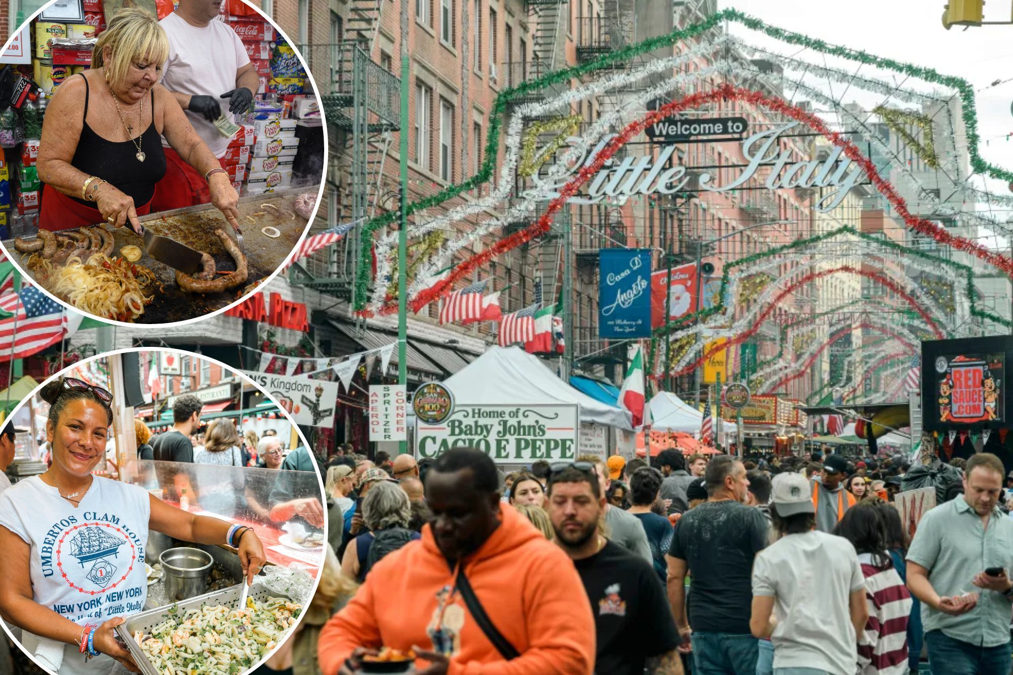 20-hour days, thousands of sandwiches made — the blood, sweat and tears it takes to put on the century-old San Gennaro Feast
