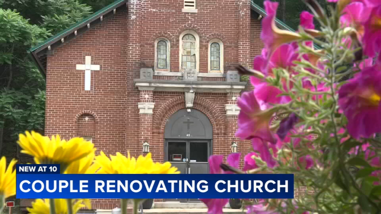 Couple documents renovation of 100-year-old Pottsville church