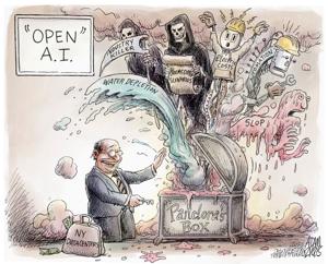 Adam Zyglis: Pandora's Box