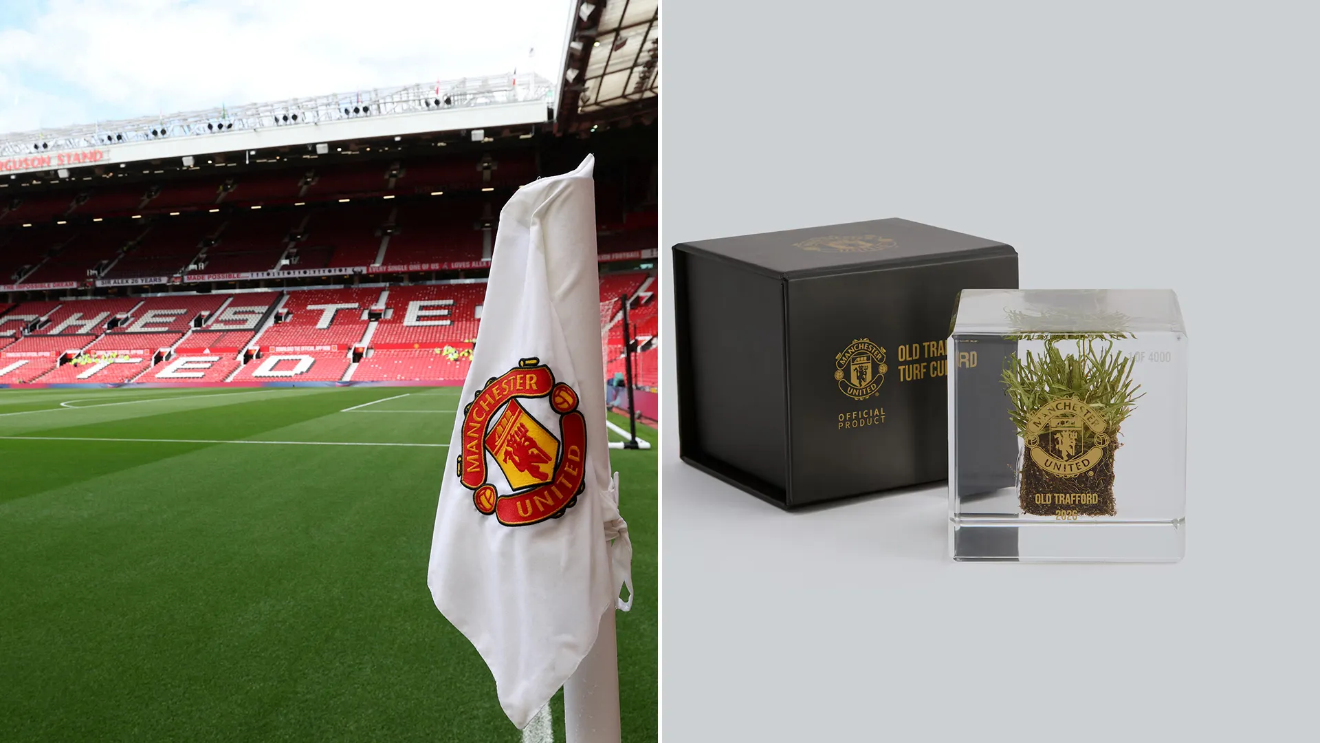 Man Utd flogging pieces of Old Trafford TURF for £125 each with fans offered bizarre ‘one-of-a-kind collector’s item’