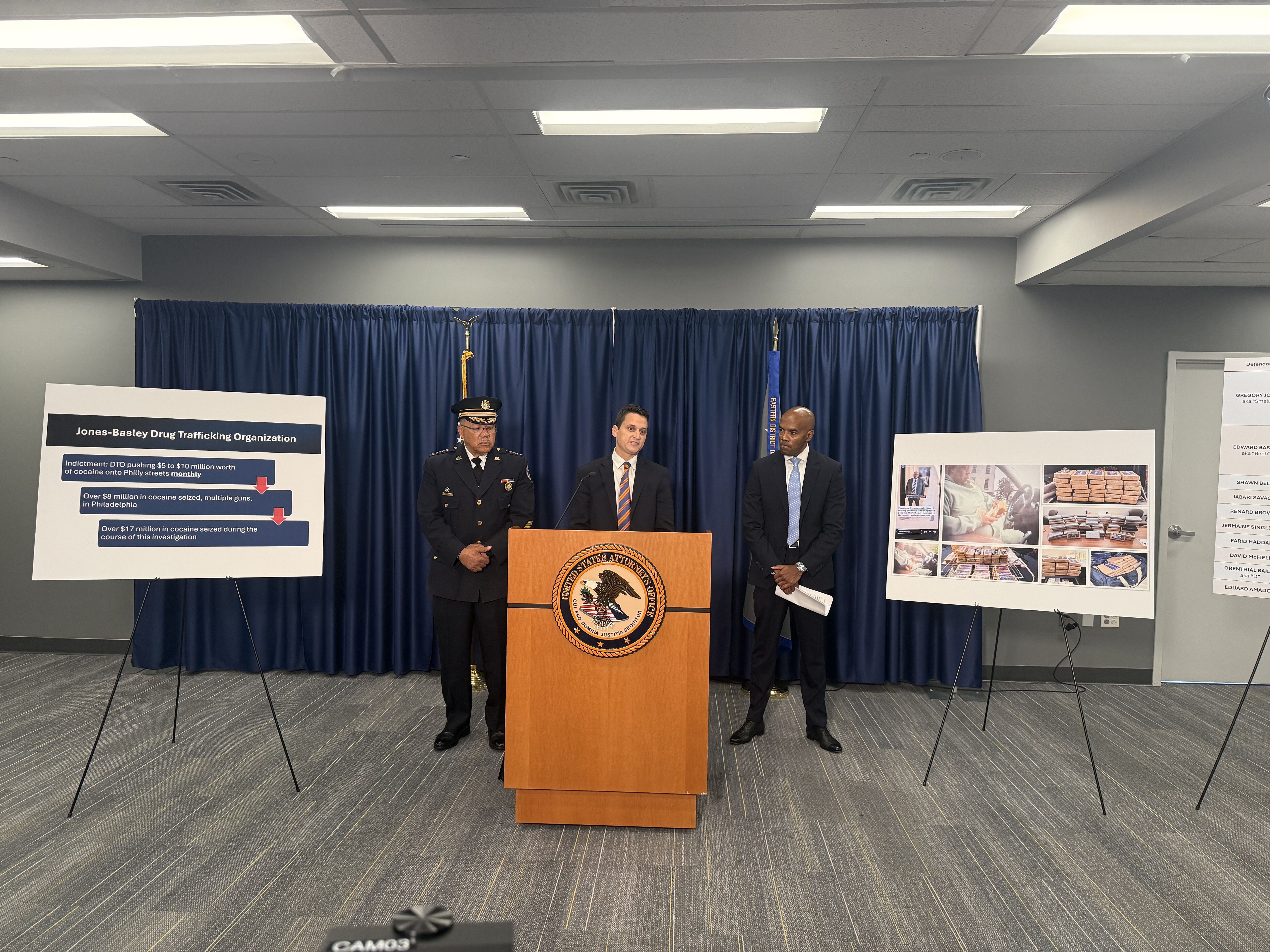 10 alleged drug traffickers arrested following joint investigation by FBI, U.S. Attorney’s Office and Philly Police