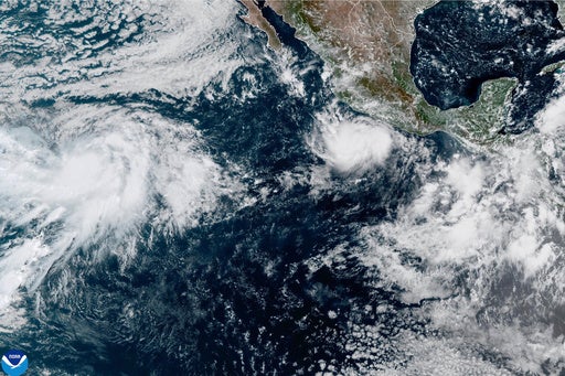 Hurricane Polo fuels fears of landslides and flooding in Mexico’s southwest