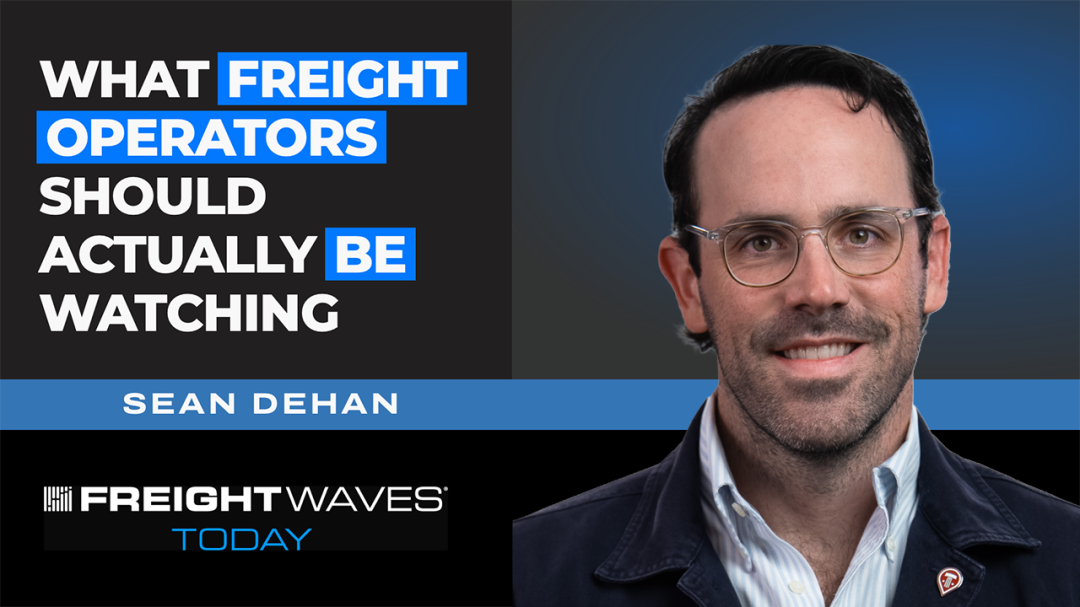 What Freight Operators Should Actually Be Watching