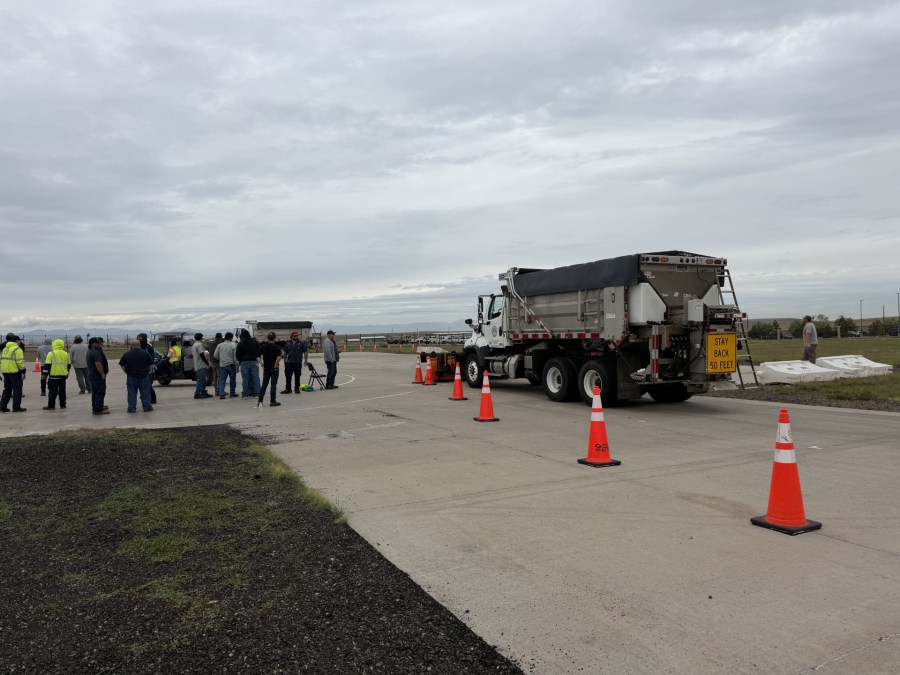 Aurora crews compete in Snow Plow Roadeo ahead of winter weather