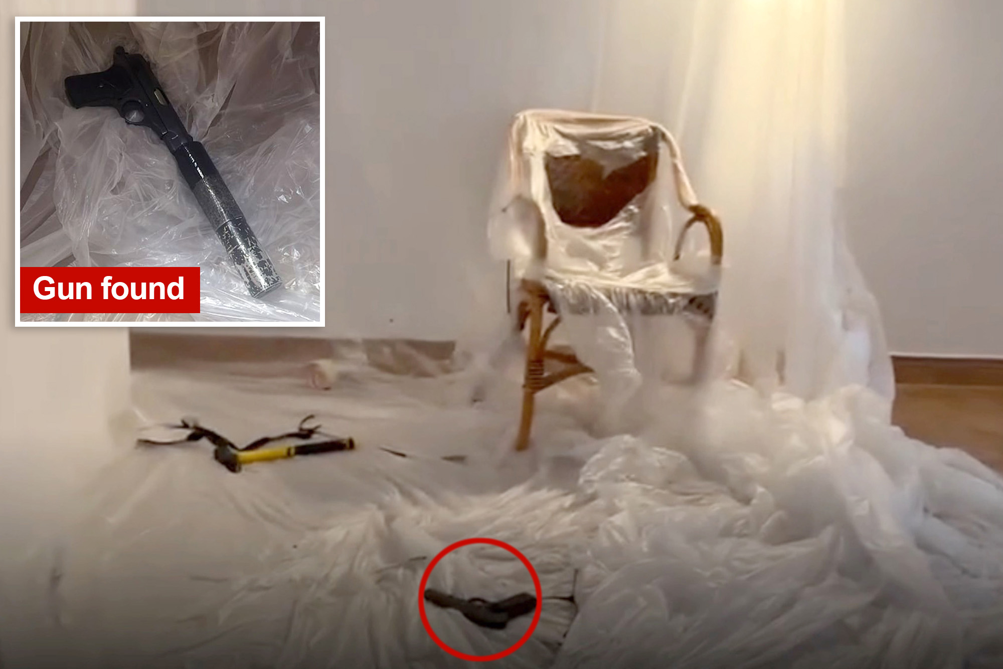 Sinister, plastic-wrapped ‘torture chamber’ discovered in Spain tourist hotspot: ‘They’re going to kill me’