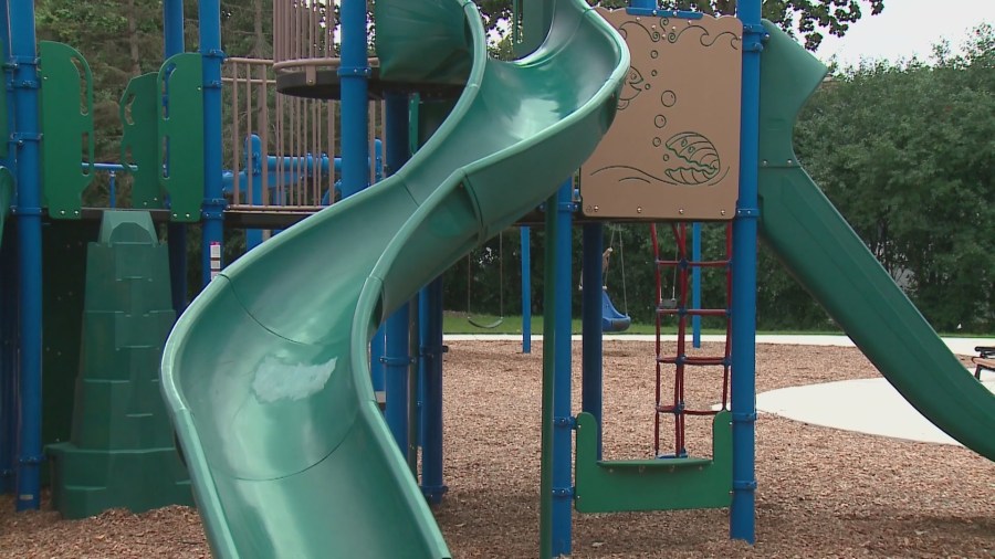 Swastika painted on playground slide in Highland Park: officials