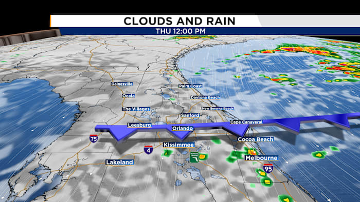First cold front of the fall season arrives Thursday