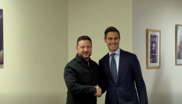 Zelensky meets Dutch prime minister in New York