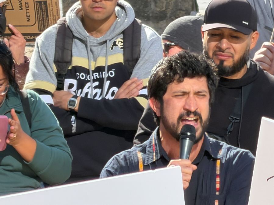Congressmen Casar, Castro meet with man shot by ICE