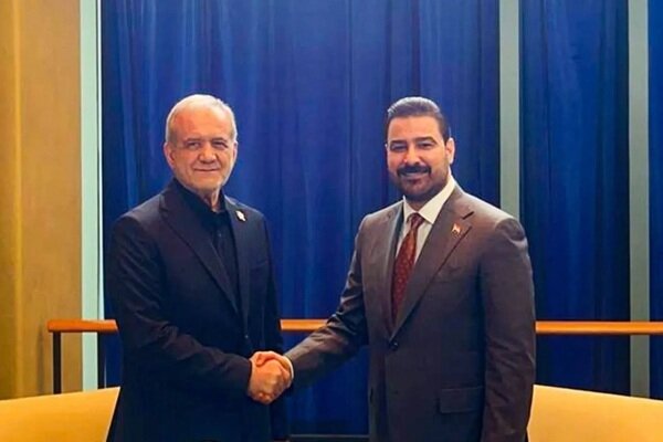 Pezeshkian meets Iraqi PM in New York to discuss ties, region