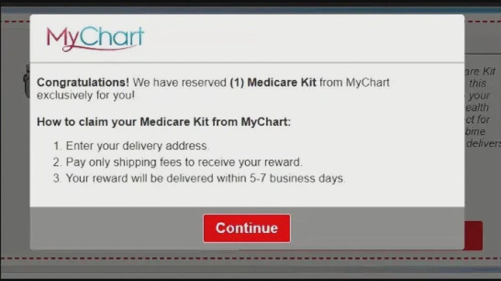 Scammers impersonating MyChart to steal personal information, install malware