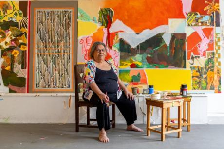 Lucia Laguna, Brazilian painter of verdant and fragmented cityscapes, has died, aged 85