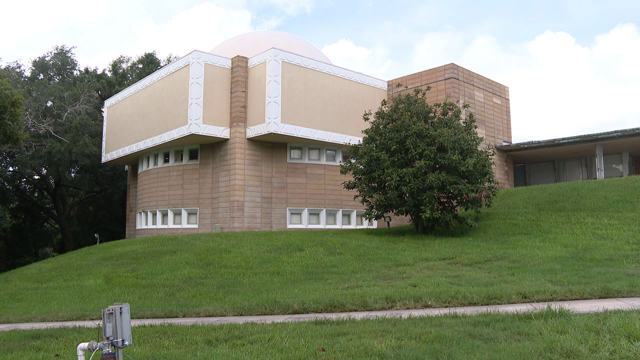Florida Southern College reopens historic Frank Lloyd Wright planetarium