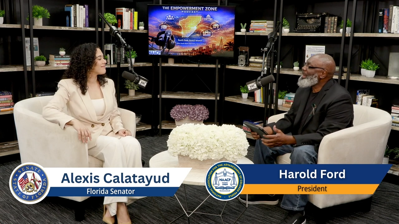 NAACP Podcast Ep. 15 | Florida State Senator Alexis Calatayud