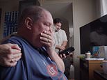 Heartwarming moment mute man is able to speak through incredible experimental chip in his brain... as his emotional three words to his wife are revealed