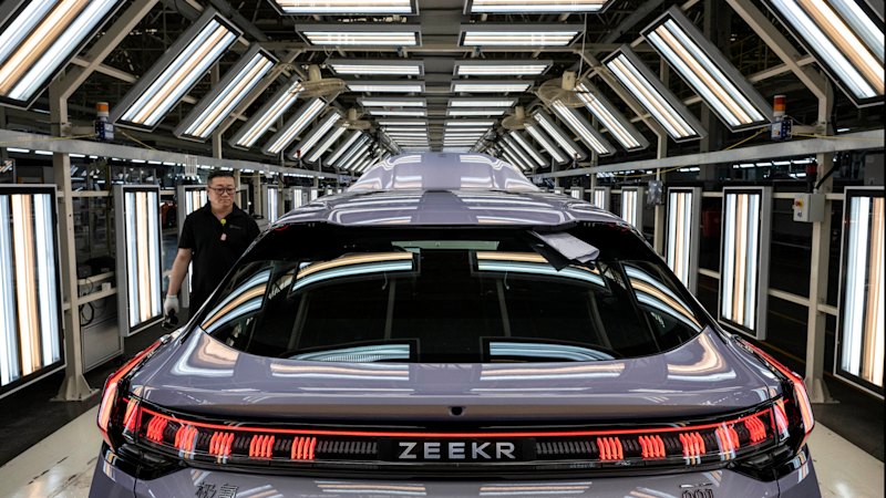 Chinese carmaker Geely’s EV battery to charge in under five minutes