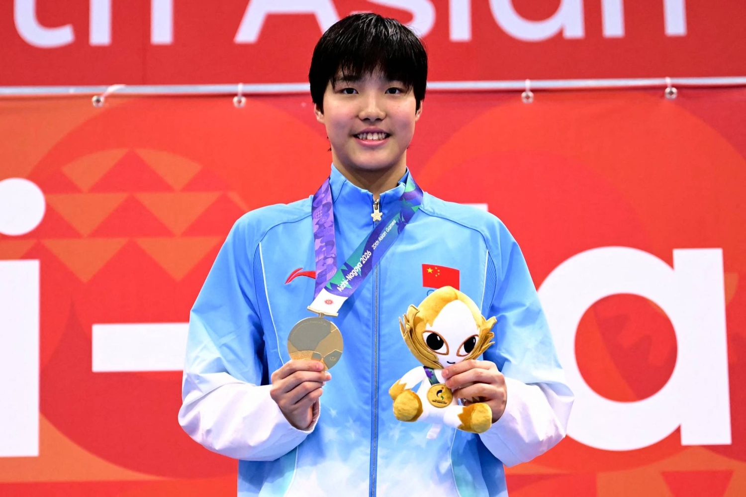 China’s fearless swimming prodigy Yu Zidi builds momentum for Olympics at Asian Games