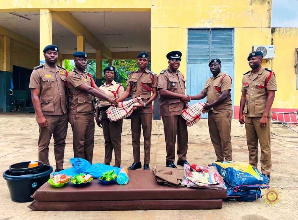 GNFS honours two officers for bravery during Sogakope flood rescue