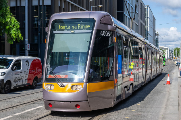 No Luas services currently running through Dublin city centre after power fault