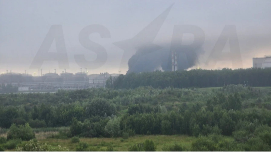 Ukrainian drones attack oil depot in Rostov Oblast