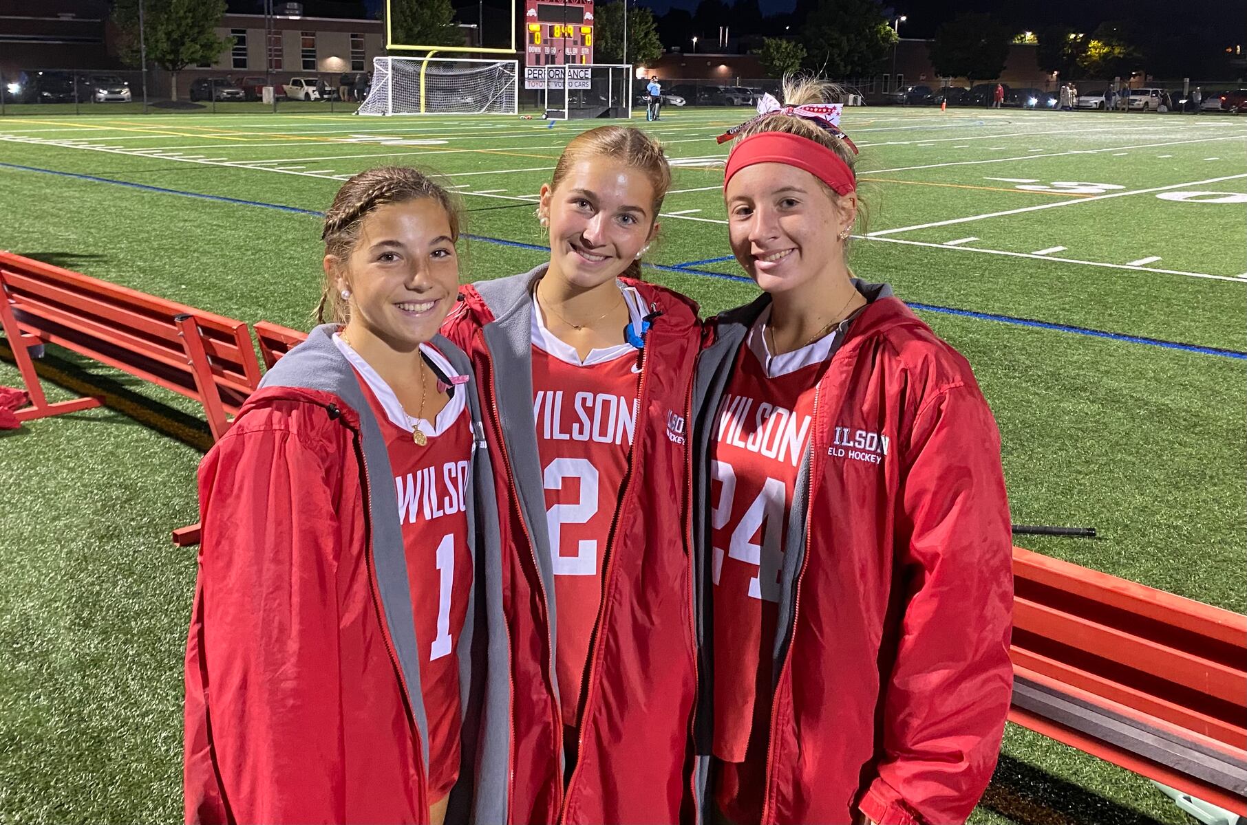 Anna Abboud, Sydney Adams, Sidni Templeton are Wilson field hockey’s three-pronged pulse
