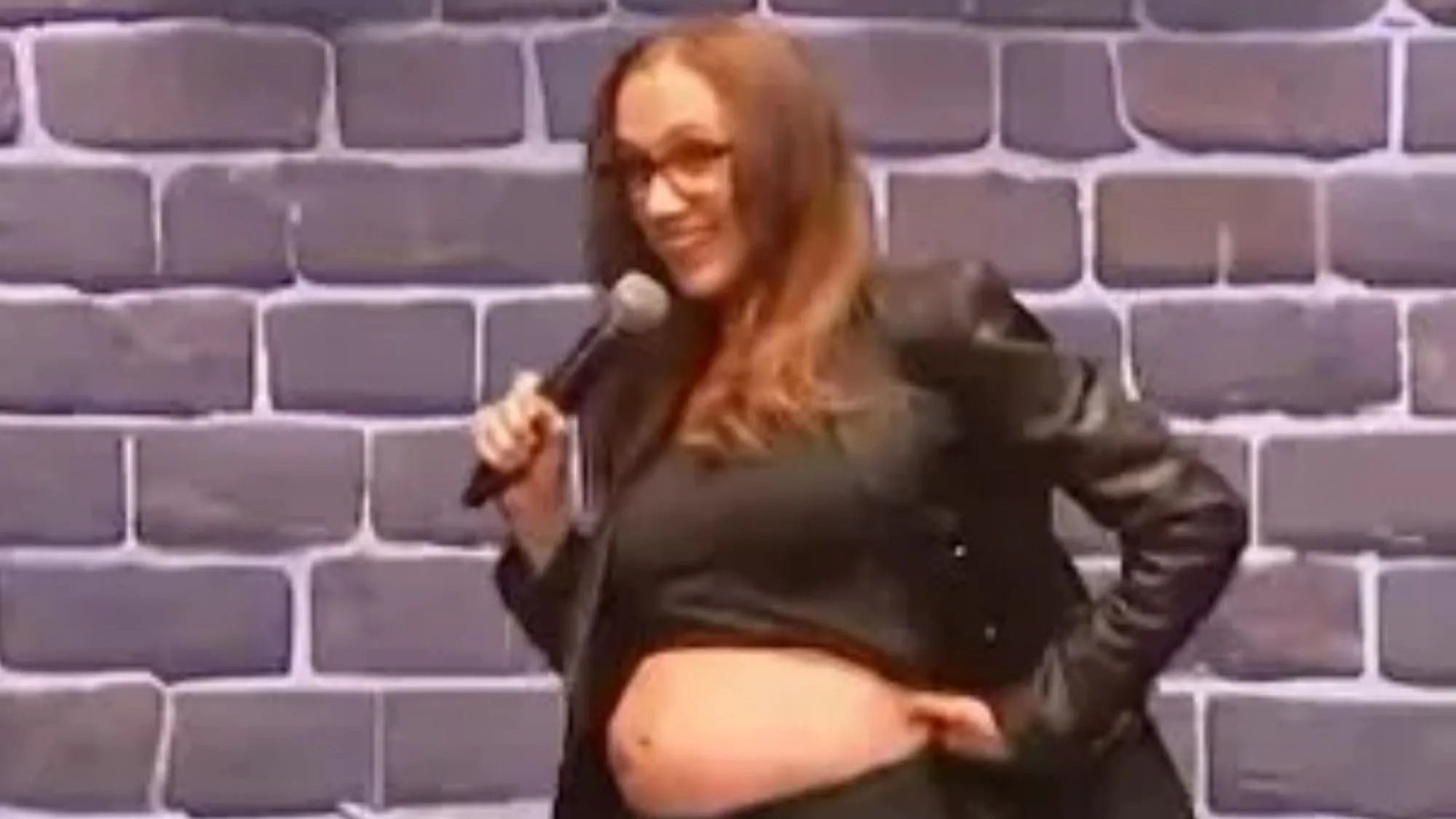 Fox News’ Kat Timpf reveals ‘surprise’ pregnancy in sweet on-stage announcement after breast cancer battle
