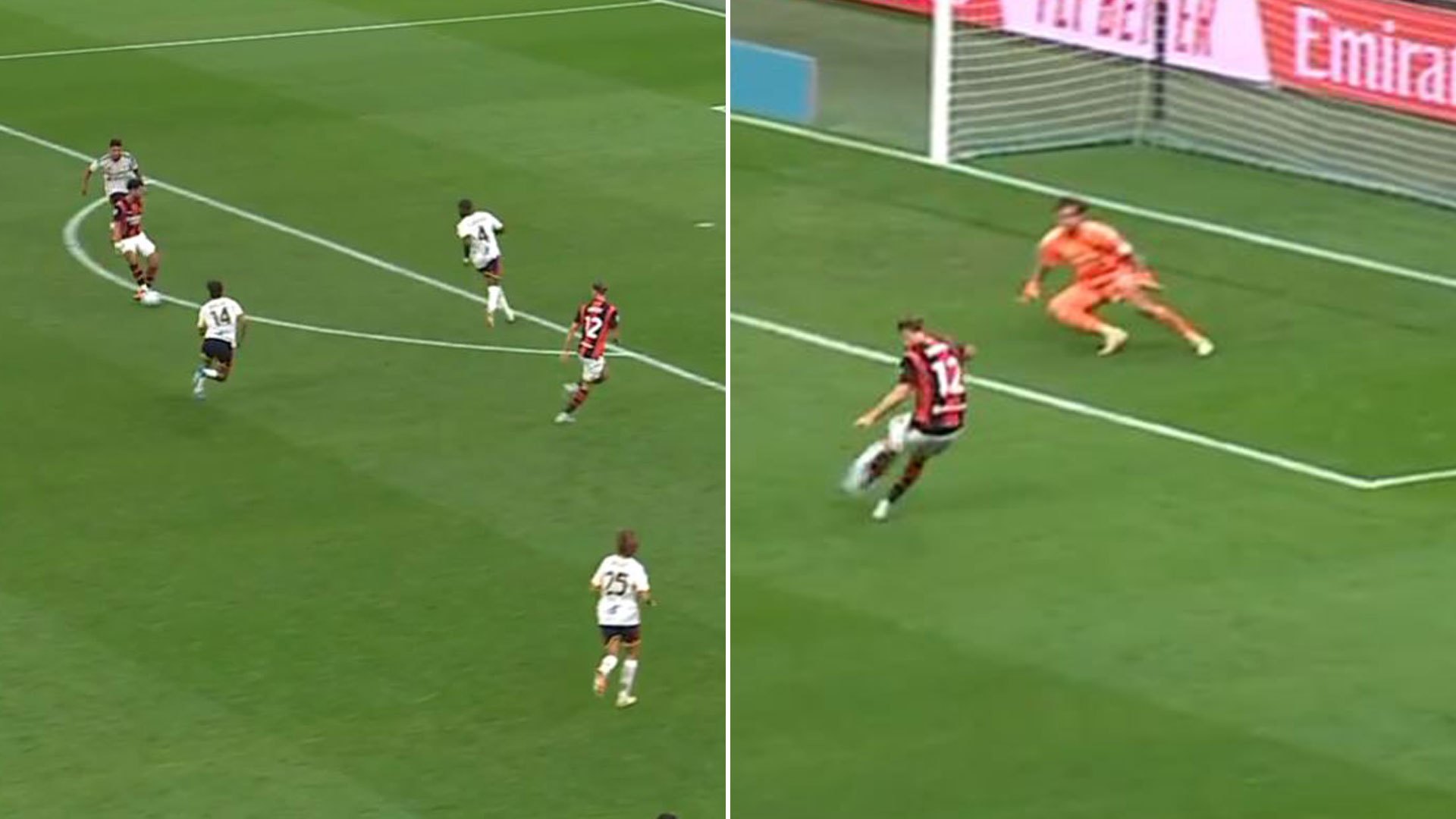 Fans say ‘Man Utd was the problem’ as stunning footage of AC Milan scoring from ‘Amorim-ball’ emerges