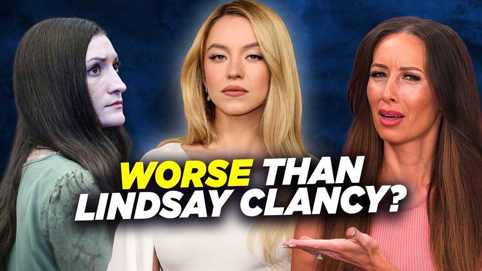 Liberal women are now arguing Sydney Sweeney’s nude ad is worse than Lindsay Clancy