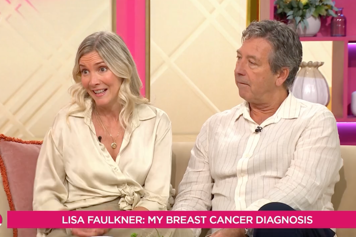 Lisa Faulkner and John Torode open up on ‘tough’ year after presenter’s breast cancer diagnosis