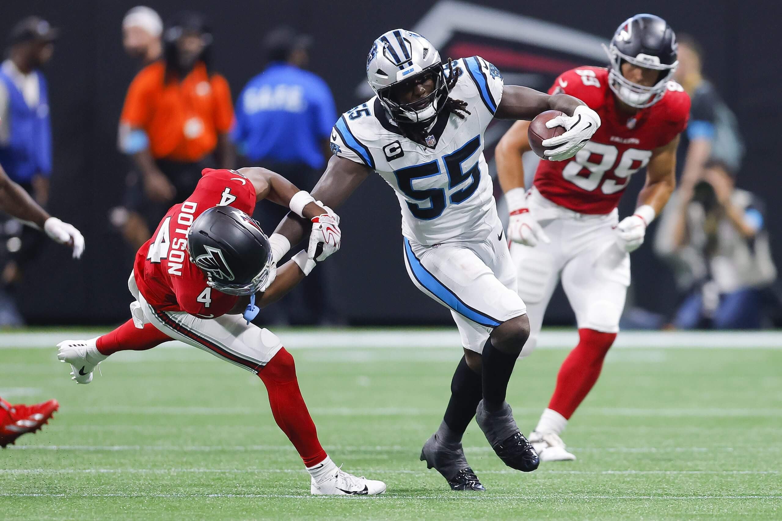 Was Devin Lloyd's dominant day at Atlanta the greatest performance by a Panthers LB?